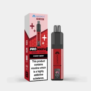 Hayati Pro Max+ Cherry Berry (6000+ Puffs)