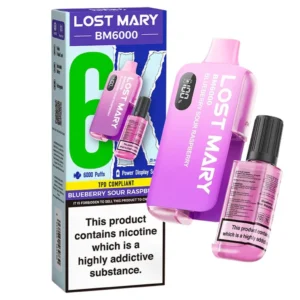Lost Mary Blueberry Sour Raspberry (BM6000)