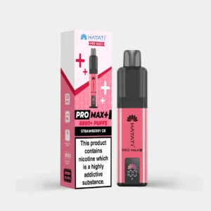 Hayati Pro Max+ Strawberry Gummy Bear (6000+ Puffs)