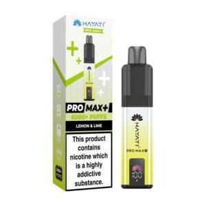 Hayati Pro Max+ Lemon & Lime (6000+ Puffs)