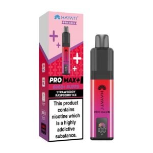 Hayati Pro Max+ Strawberry Raspberry Ice (6000+ Puffs)