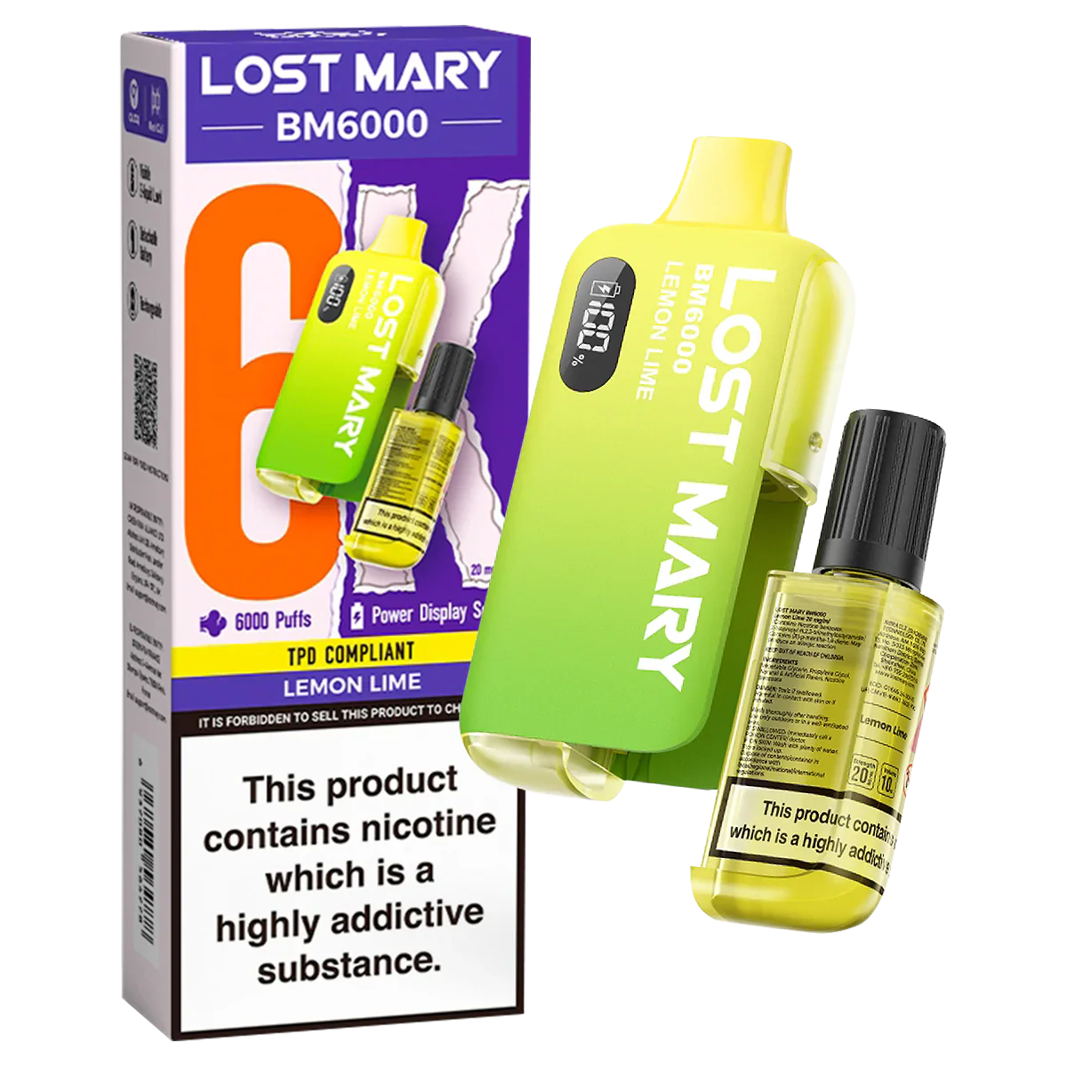 Lost Mary Lemon Lime (BM6000)
